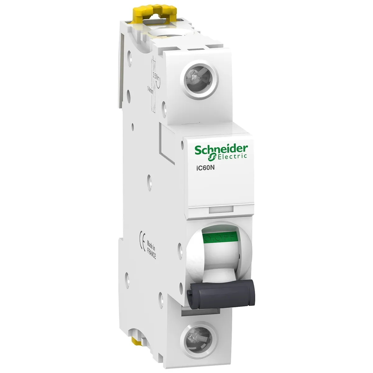 SCHNEIDER ELECTRIC - Interruptor automático Acti9 iC60N 1P 63A curva C Schneider
