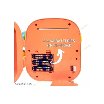 Imagen 2 del producto Alcancía Juguete Electrónica Tipo Caja Fuerte Rosado