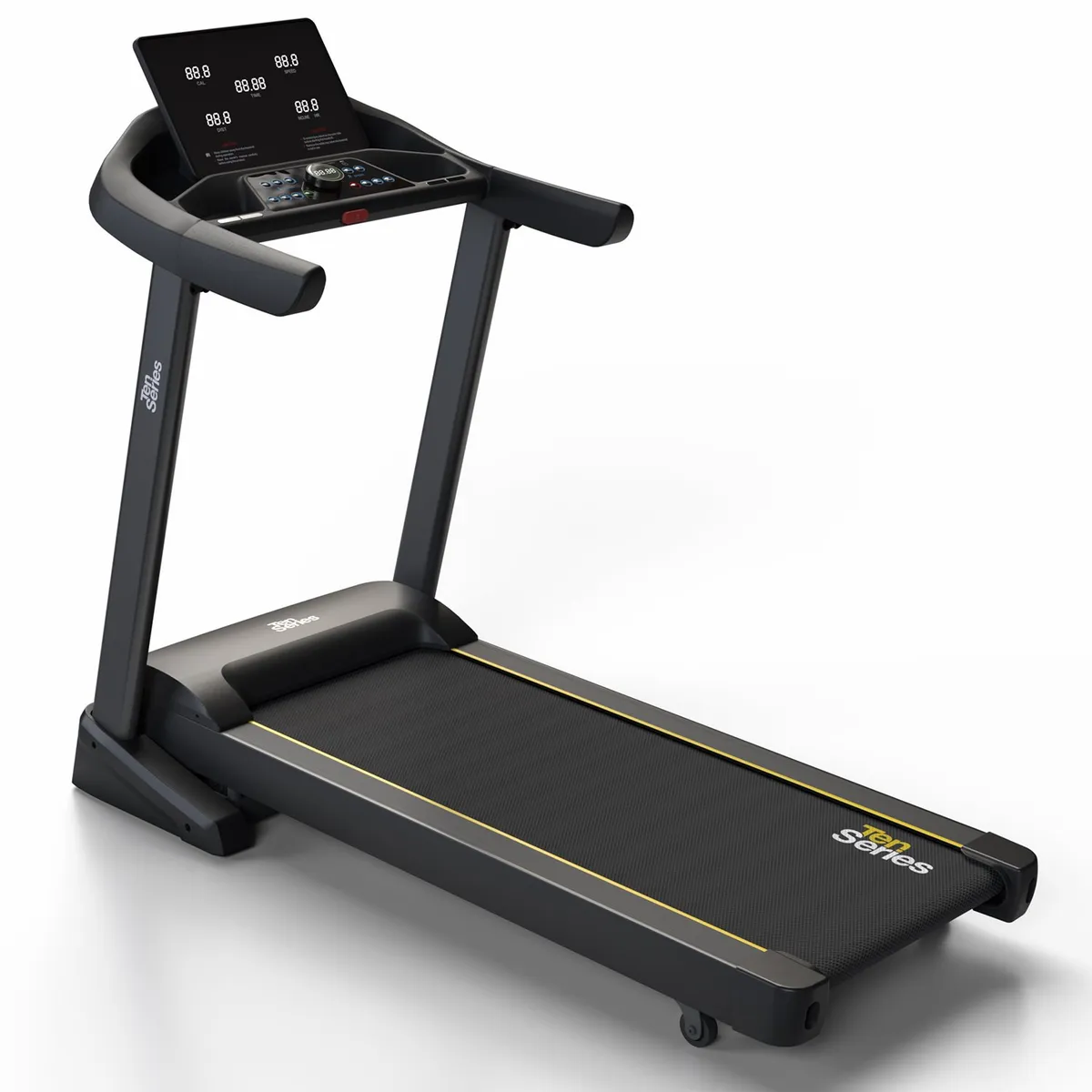 TEN SERIES - Trotadora Ten Series Black A9 18kmh Inclinación Automática