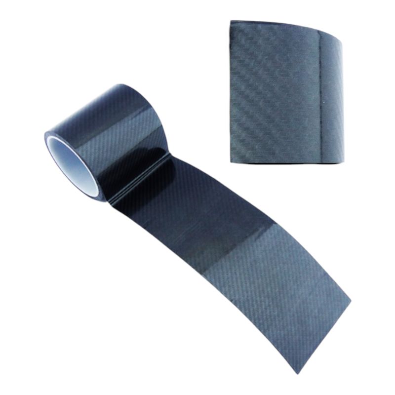 GENERICO - pack 2 Cinta De Carbon Para Marco De Ventana De 3M X 10CM