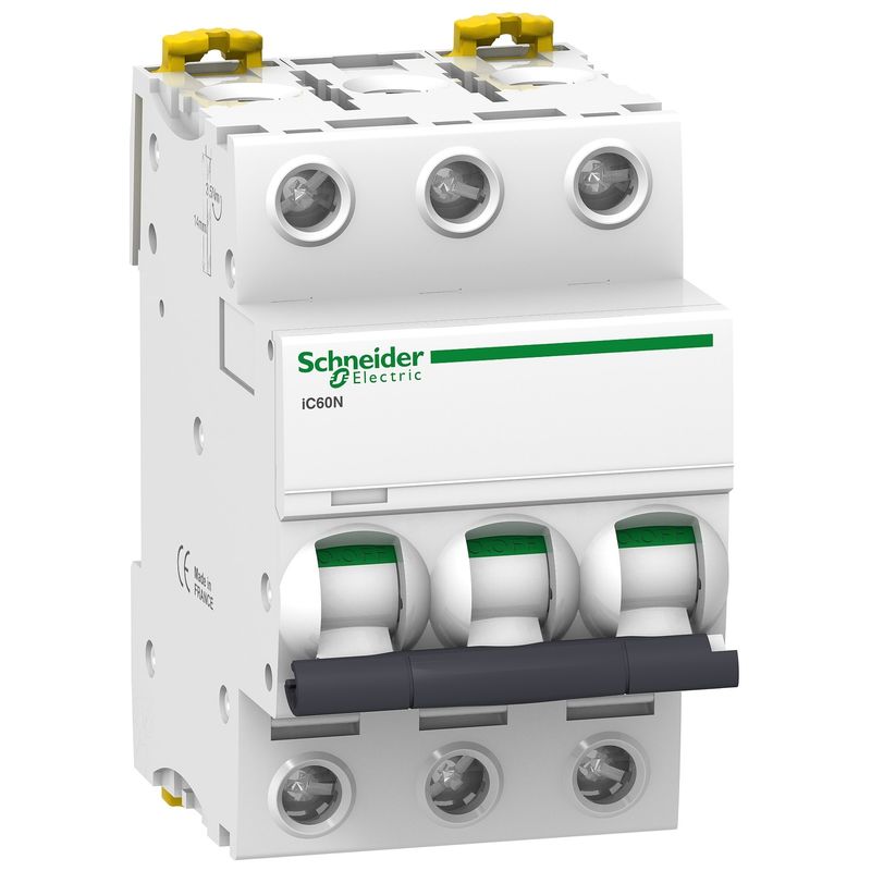 SCHNEIDER ELECTRIC - Interruptor automático Acti9 iC60N 3P 16A curva C Schneider