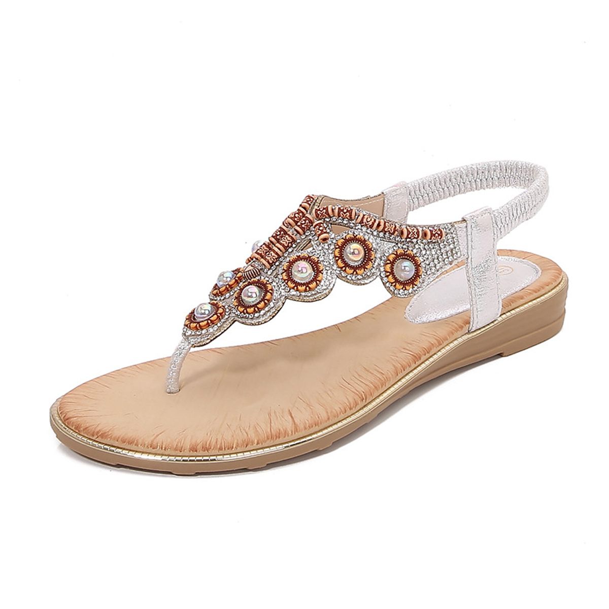 BLWOENS - Sandalias Mujer- Blanco