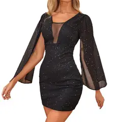 BLWOENS - Vestido Mujer - Negro