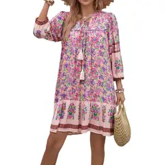 BLWOENS - Vestido Mujer - Rosa