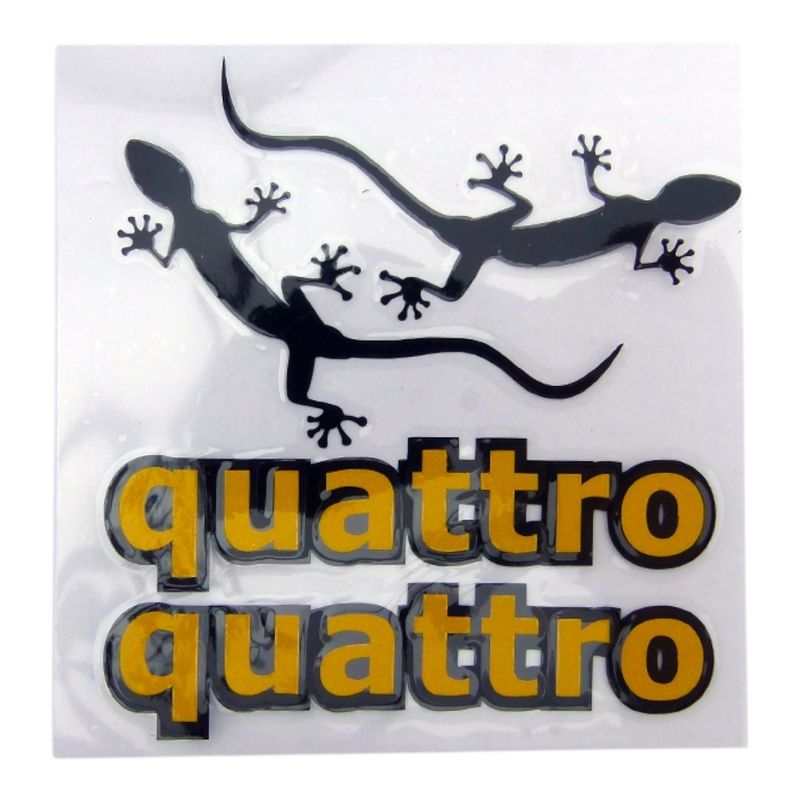 GENERICO - Adhesivo Diseño Iguana Para Auto Set X 1