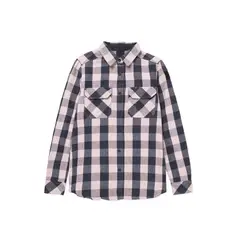 CAT - Camisa Manga Larga Mujer Buffalo Check Azul