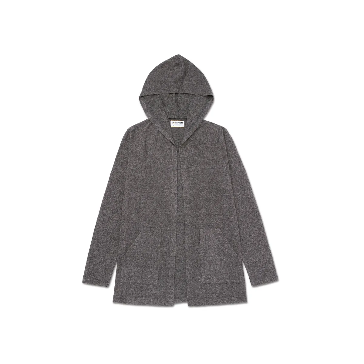 CAT - Sweater Mujer Hacci Sweater Cardigan Gris CAT