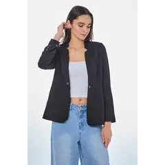IO - Blazer Liso Negro