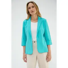 MA GRIFFE - Blazer Verde Cata Mujer Magriffe