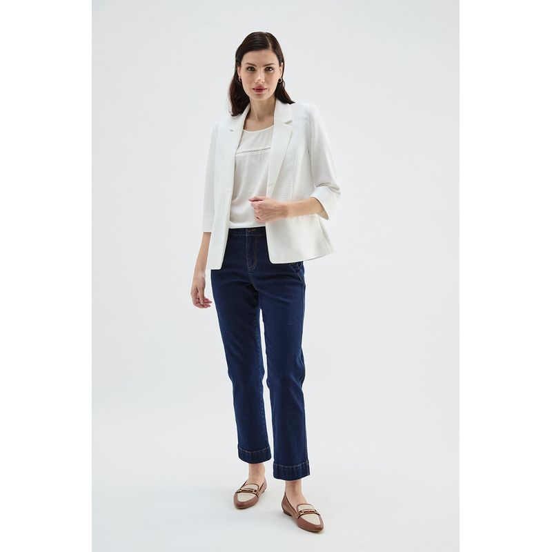 MA GRIFFE - Blazer Crudo Mujer Magriffe