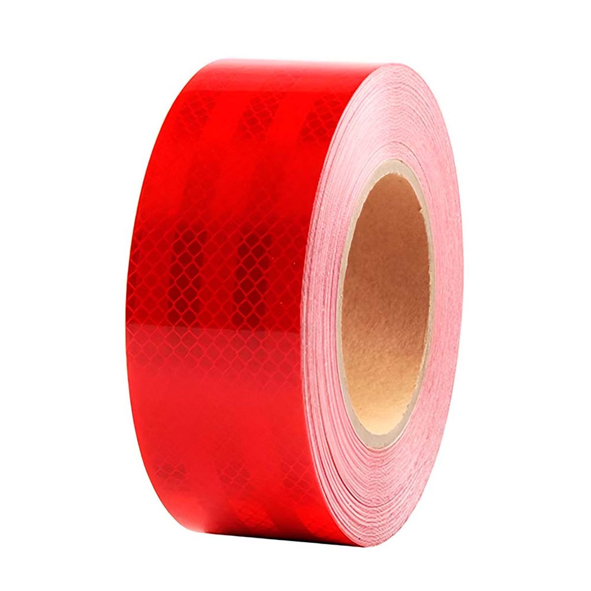 DALI - Cinta huincha reflectante adhesiva 5cm x 25m Rojo