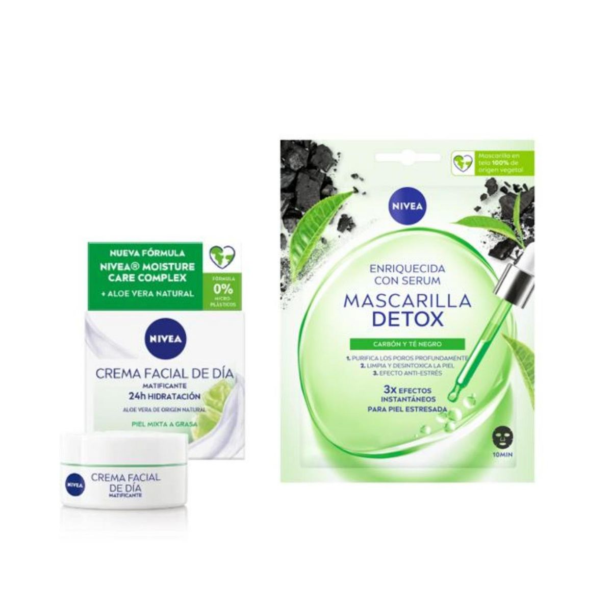 NIVEA - Rutina Facial Detox Nivea