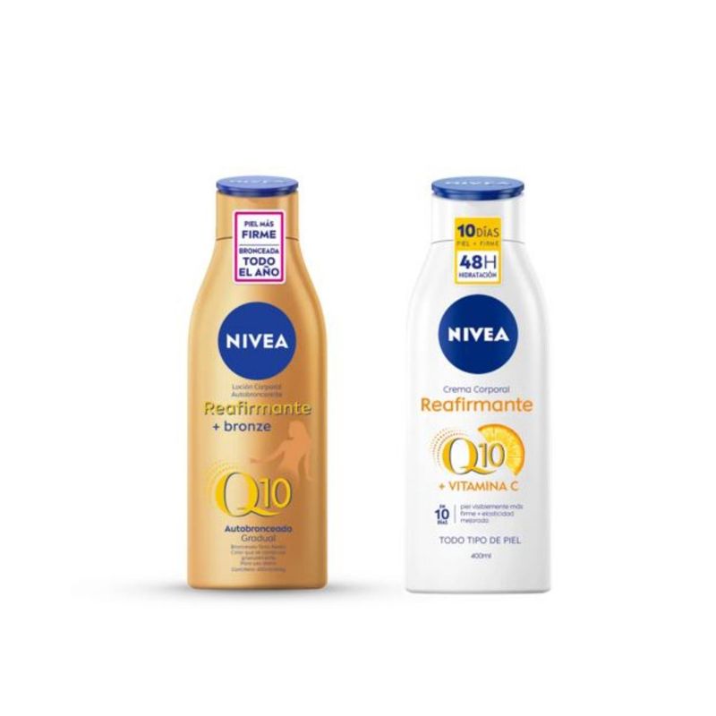 NIVEA - Pack Cremas Corporales Reafirmante Q10 Nivea