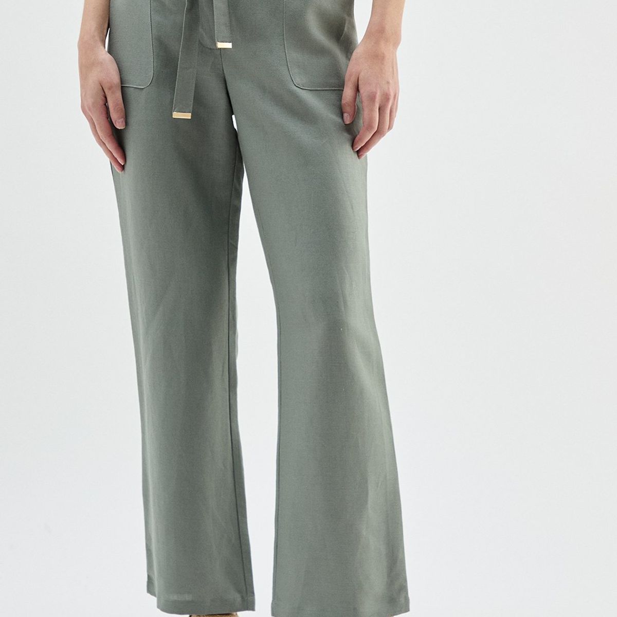 MA GRIFFE - Pantalon Avellana Mujer Magriffe