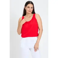 ASH - Blusa Lisa Rojo