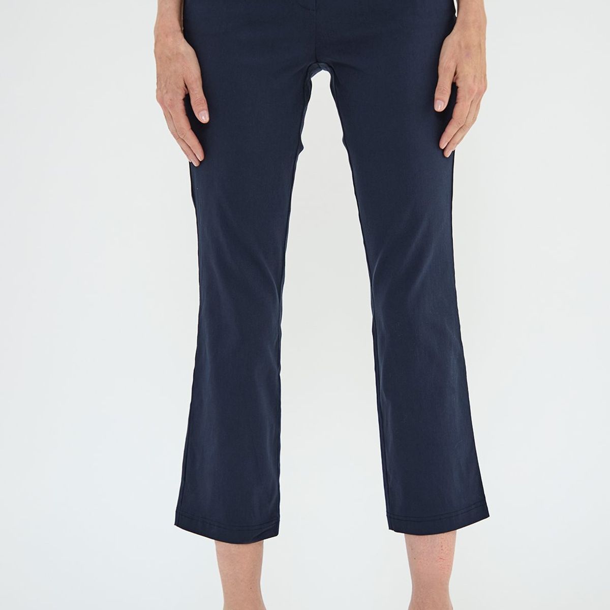 MA GRIFFE - Pantalon Azul Marino Mujer Magriffe