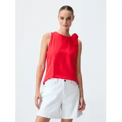 IO - Blusa Formal Lisa Rojo