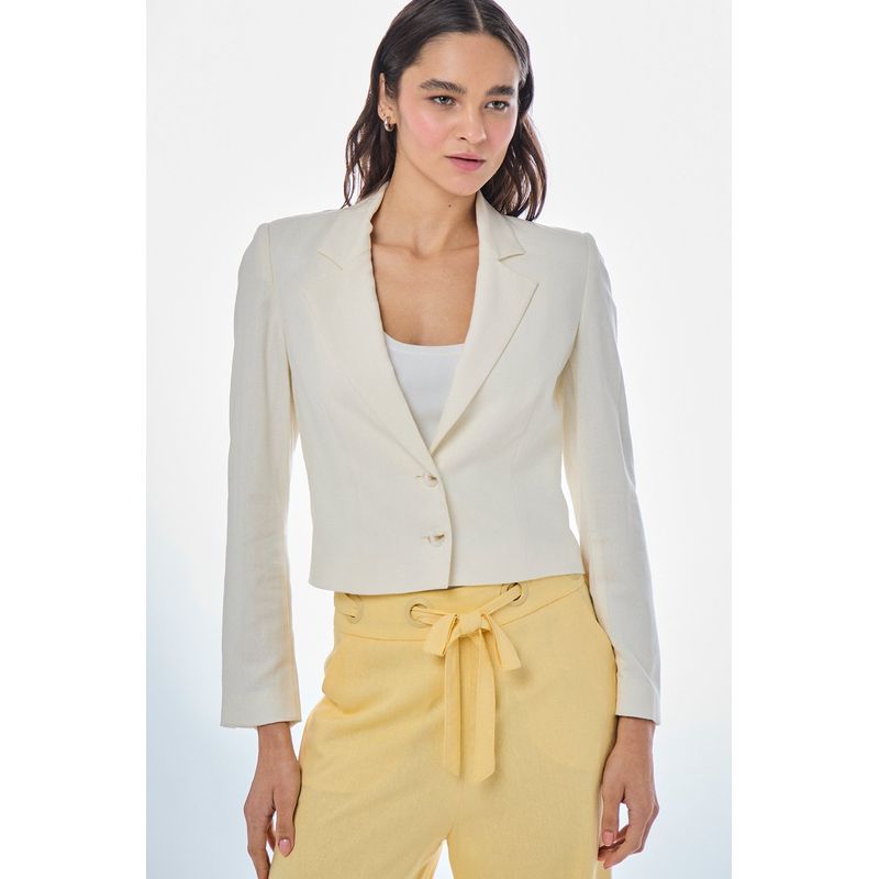 IO - Blazer Crudo Mujer Io