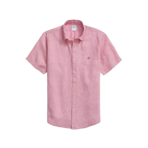 BROOKS BROTHERS - Camisa Regular Polo Button-Down Rojo