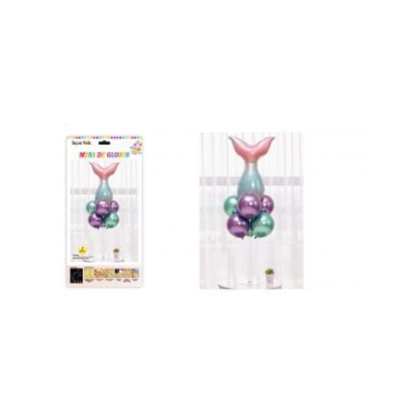 GENERICO - GLOBOS SIRENA  7 PCS