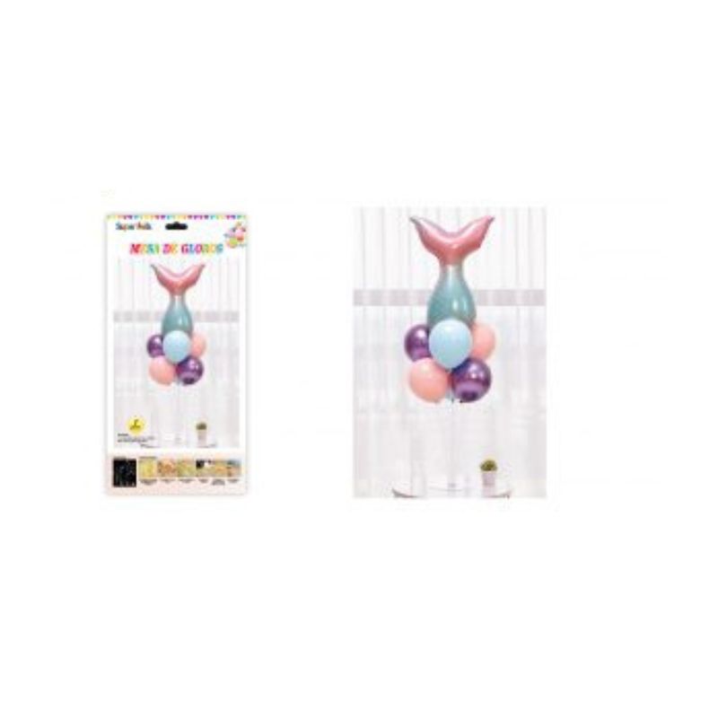 GENERICO - GLOBOS SIRENA  7 PCS