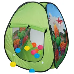 GENERICO - Juguete Carpa Plegable Con Pelotas Infantil Dinosaurios