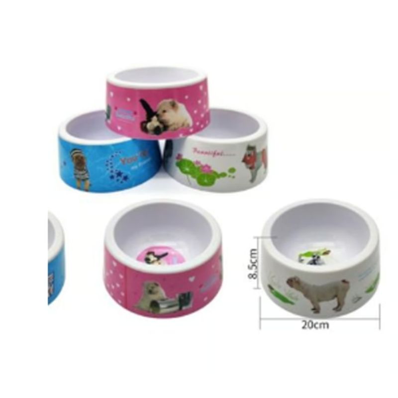 GENERICO - Bowl Para Perro Comida Colores Surtidos 20cm