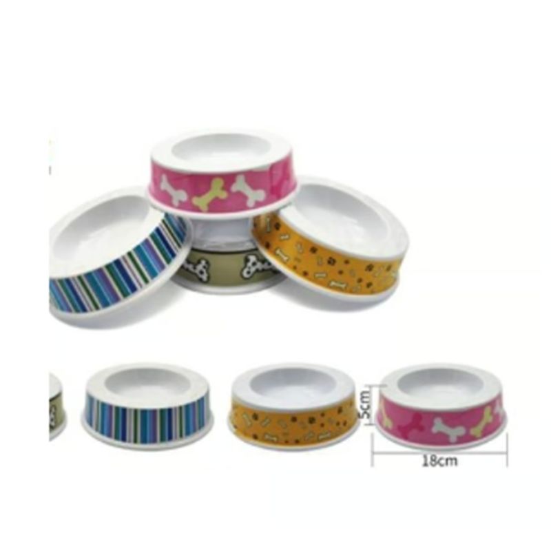 GENERICO - Bowl Para Perro Comida Colores Surtidos 18cm