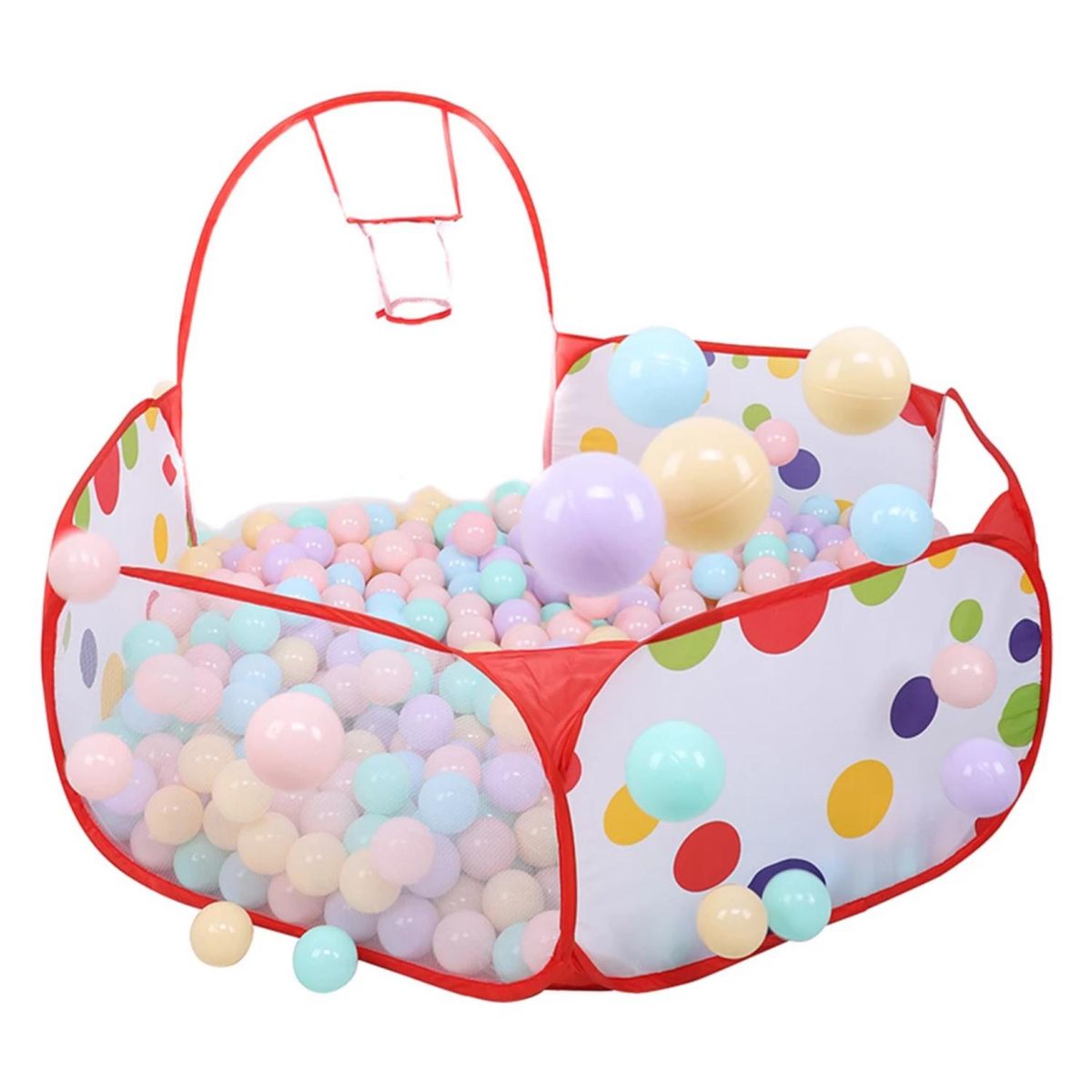 GENERICO - Juguete Piscina De Pelotas De Colores Infantil Plegable