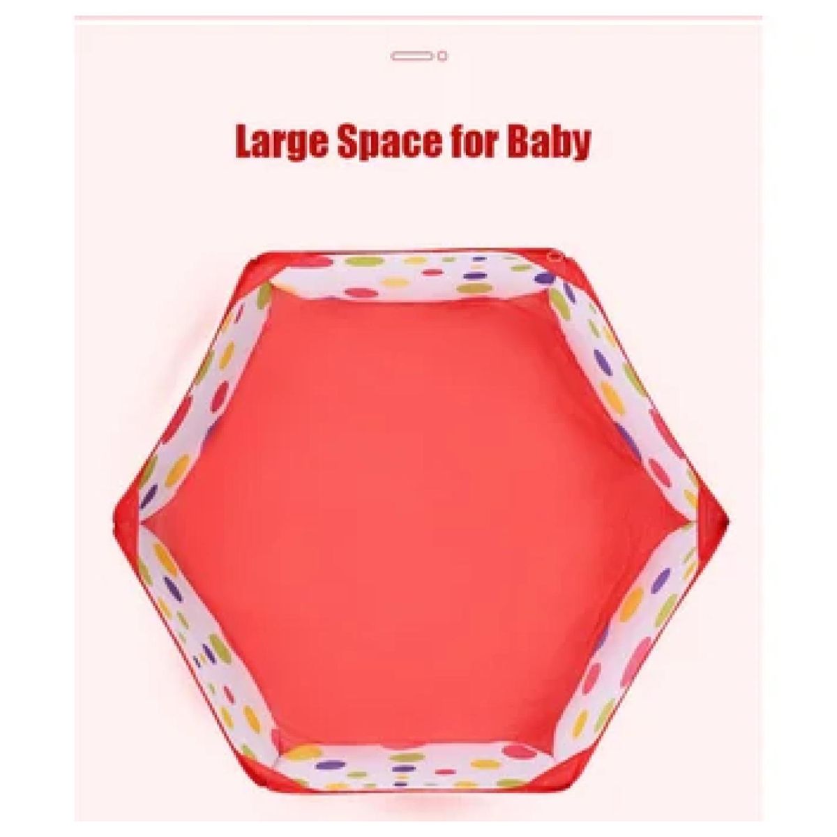 GENERICO - Juguete Piscina De Pelotas De Colores Infantil Plegable