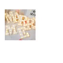 GENERICO - Letra F Led Lampara para Cumpleaños Fiestas 22cm
