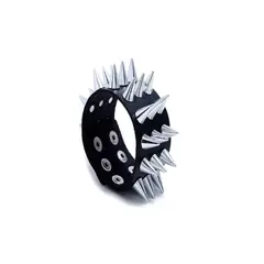 GENERICO - Brazalete Punk Rock Remaches Muñequera Puntas Ekol