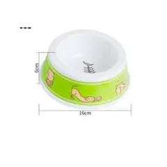 GENERICO - Bowl Para Perro Comida Color Verde16cm