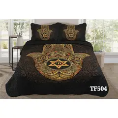ANGELES DEL HOGAR - Cubre Cama de Verano Quilt KING TF504