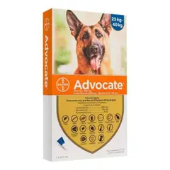 ELANCO - Pipeta Antipulgas Para Perros Advocate de 25 a 40 kg