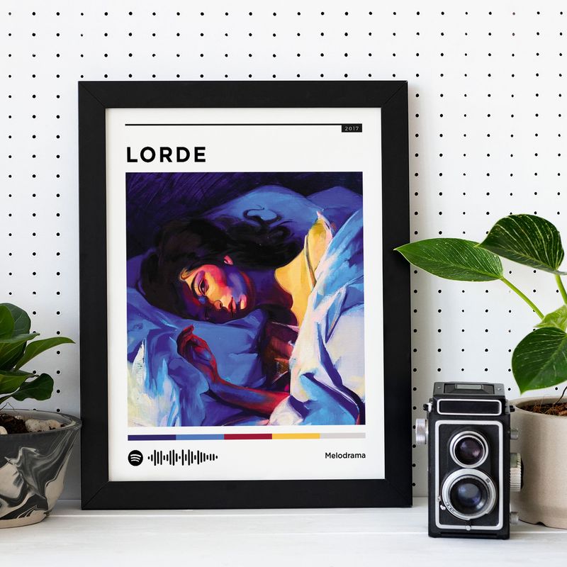 GENERICO - Lorde Melodrama en el Lienzo