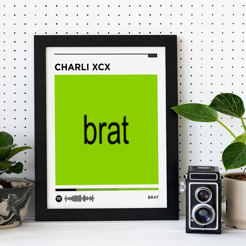 GENERICO - Charli XCX Brat Wall Art