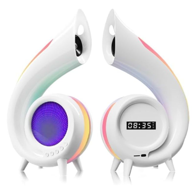 GENERICO - Lampara Rgb Altavoz Inalambrico  Con Bluetooth 5.0