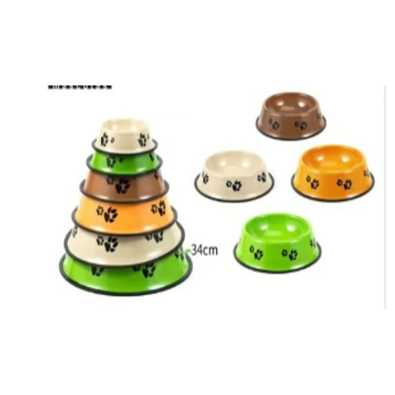 GENERICO - Bowl Para Perro Comida Colores Surtidos 34cm