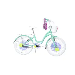 TOTEM - BICICLETA NIÑA ARO 20 PRETTY GIRL COLOR VERDE CIAN