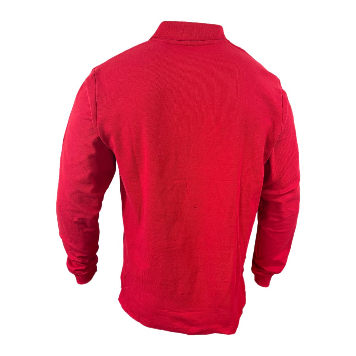 BUONO - POLERA CUELLO PIQUE MANGA LARGA 80% ALGODON