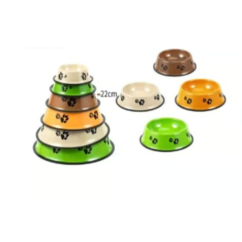 GENERICO - Bowl Para Perro Comida Colores Surtidos 22cm