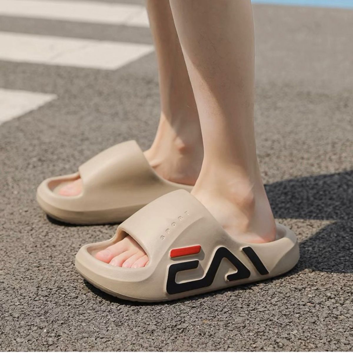 CARBIN - Chalas Sandalias para hombre de verano