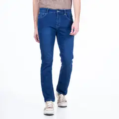 ELLUS - Jeans Hombre Straight Tiro Medio AM072930