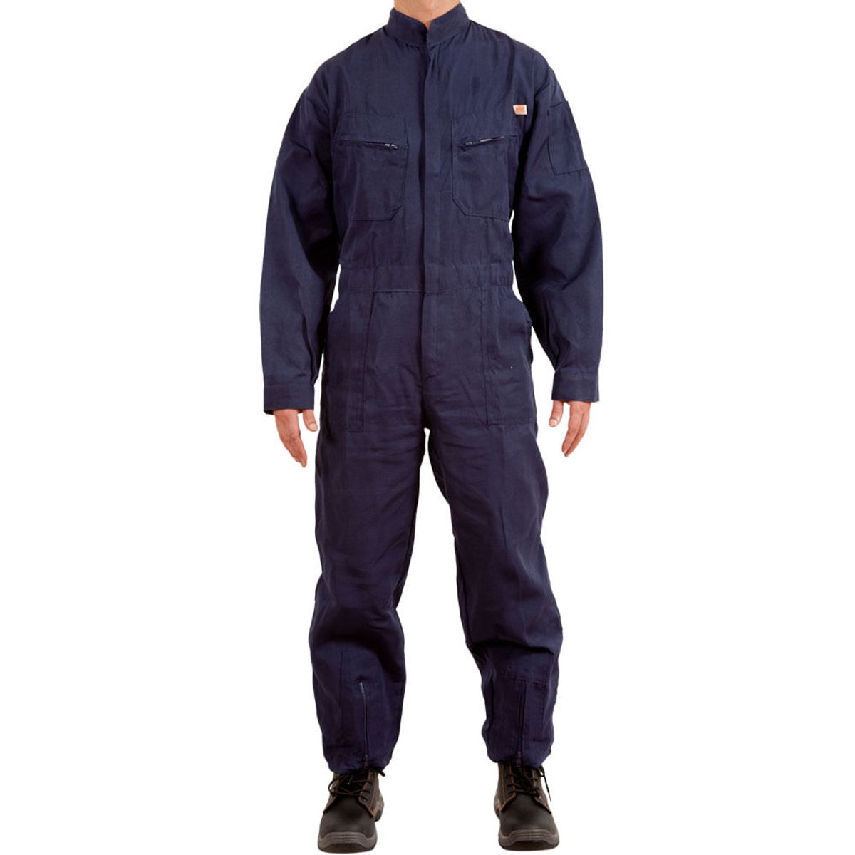 ALASKA - Overol Poplin Azul