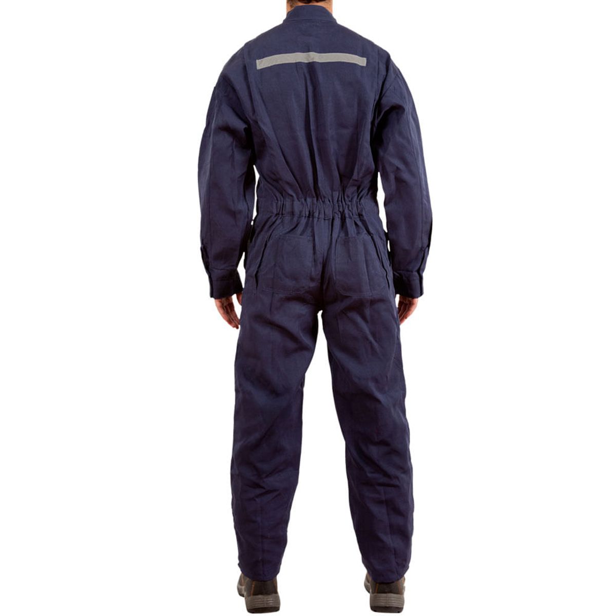 ALASKA - Overol Poplin Azul