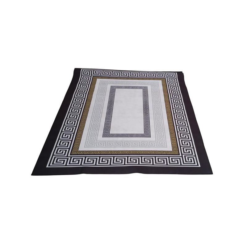 GENERICO - Alfombra Moderna Diseño Geométrico 3D Antideslizante 240x200cm