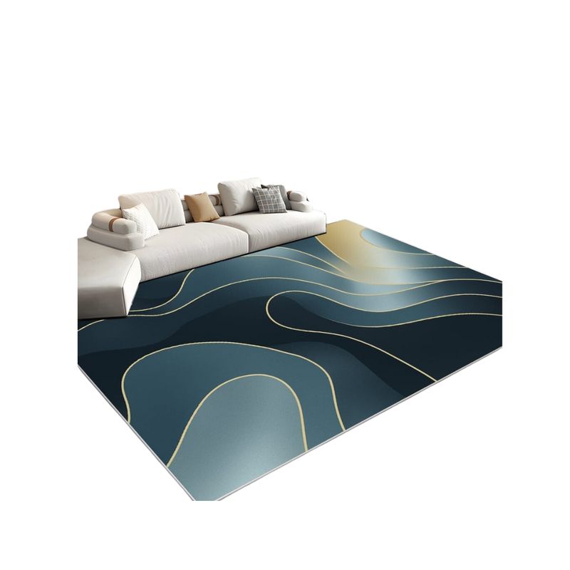 GENERICO - Alfombra Moderna Diseño Geométrico 3D Antideslizante 240x200cm
