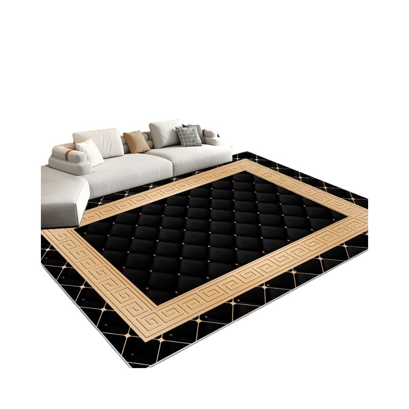 GENERICO - Alfombra Moderna Diseño Geométrico 3D Antideslizante 240x200cm