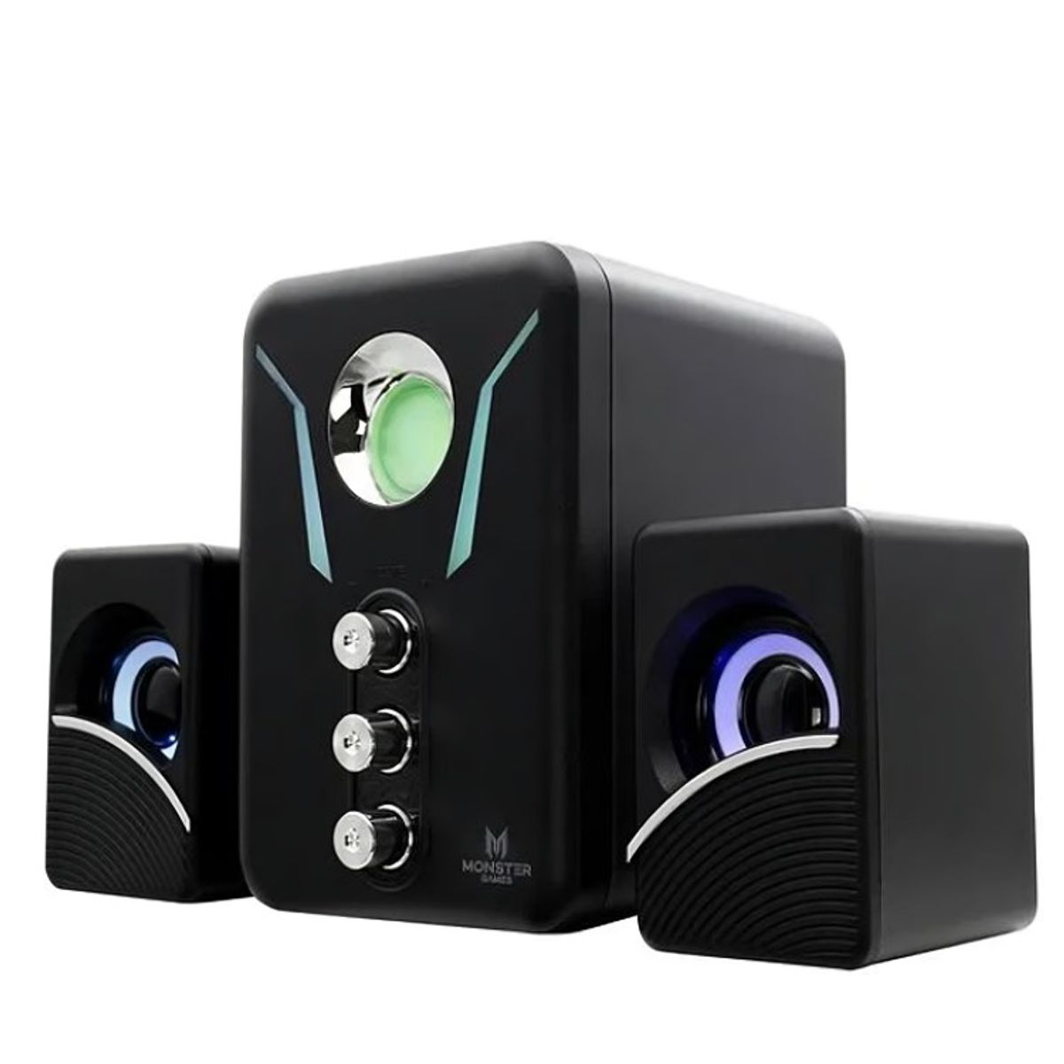 MONSTER - Subwoofer Monster Games Firing 21 Sw212 Con Luces